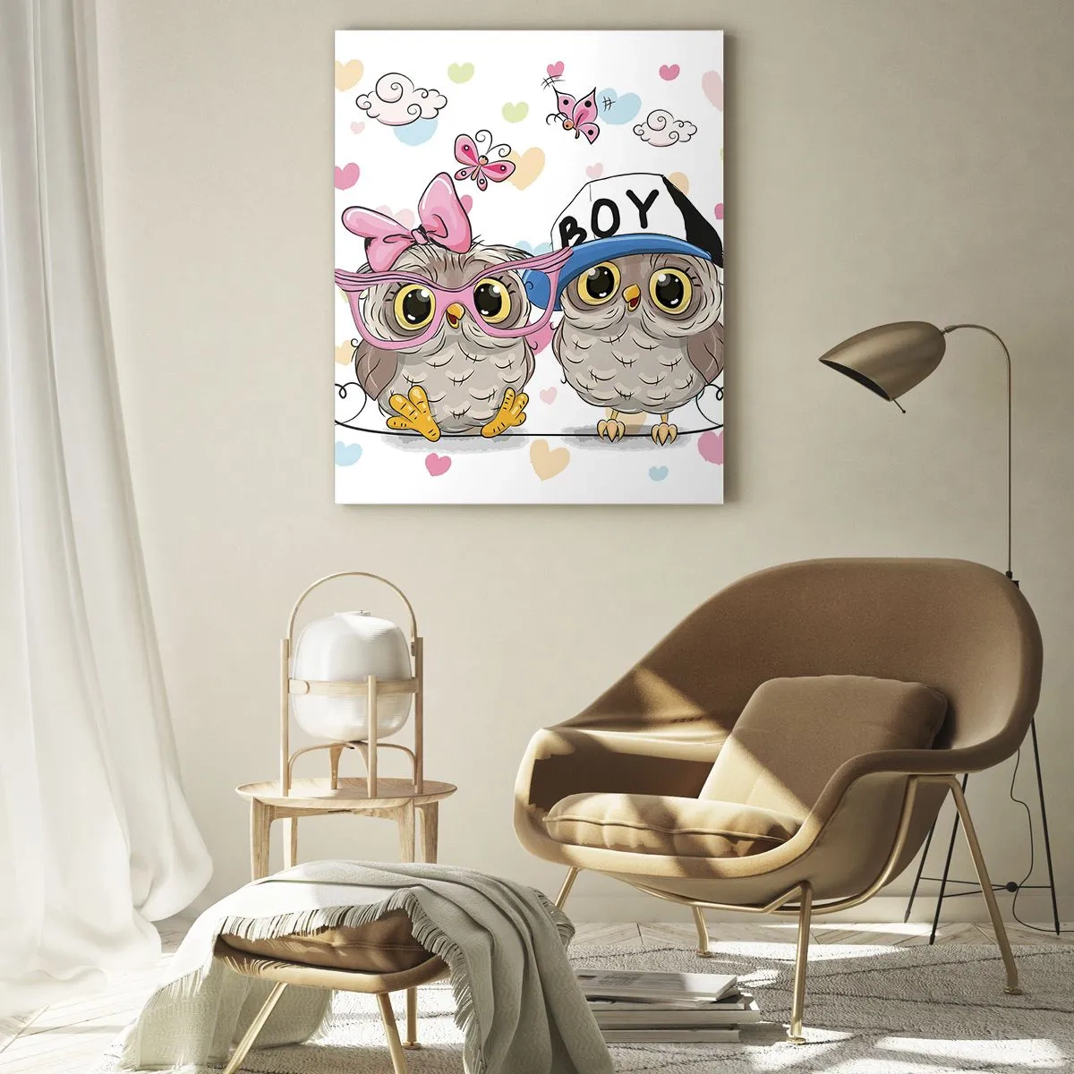Schilderen op glas - Laten we liefde maken! - 50x70 cm
