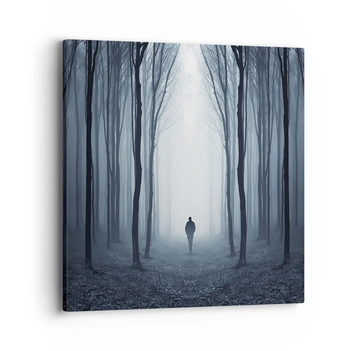 Schilderen op canvas - En alles is eenvoudig en duidelijk - 40x40 cm