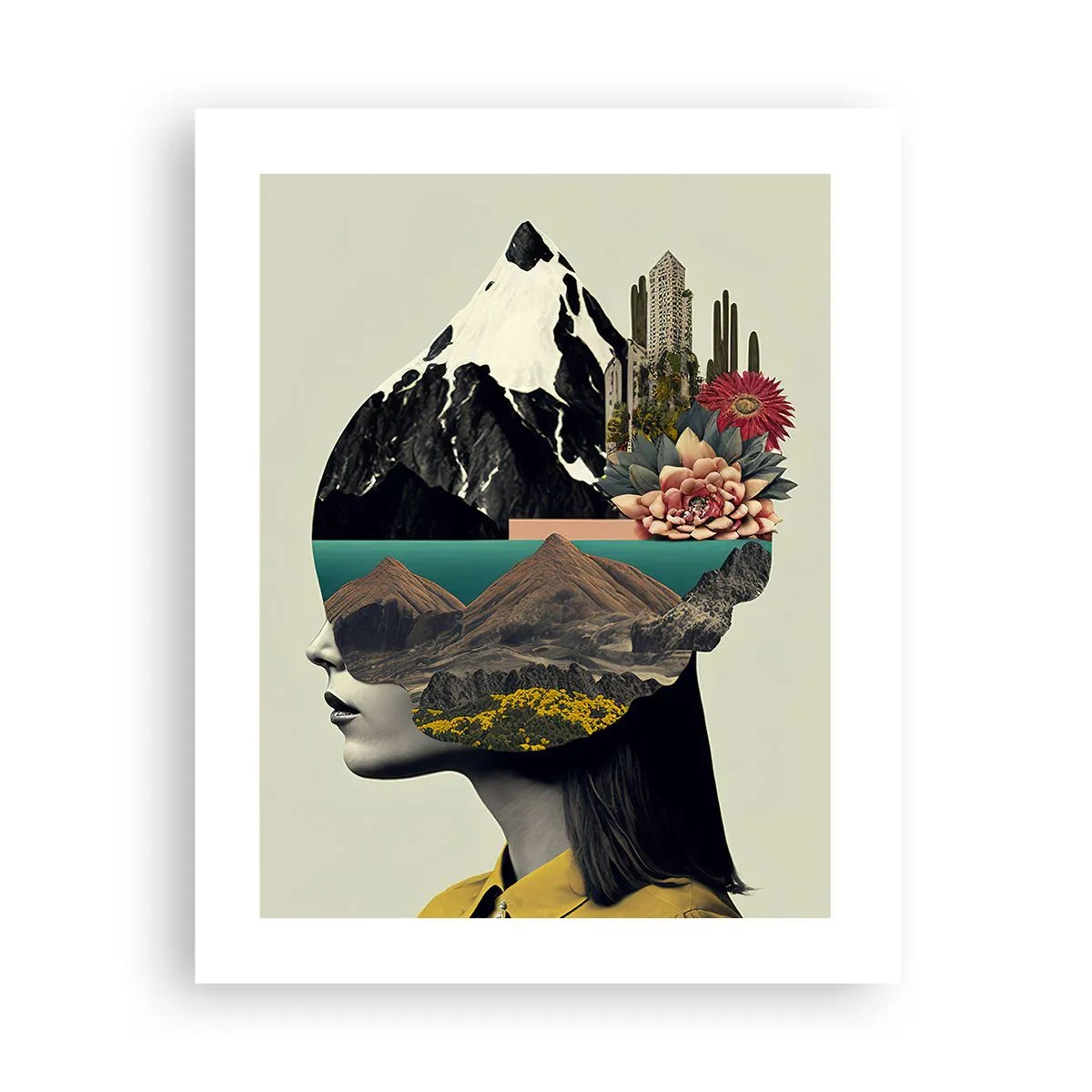Poster - Vrouw – altijd een mysterie - 40x50 cm