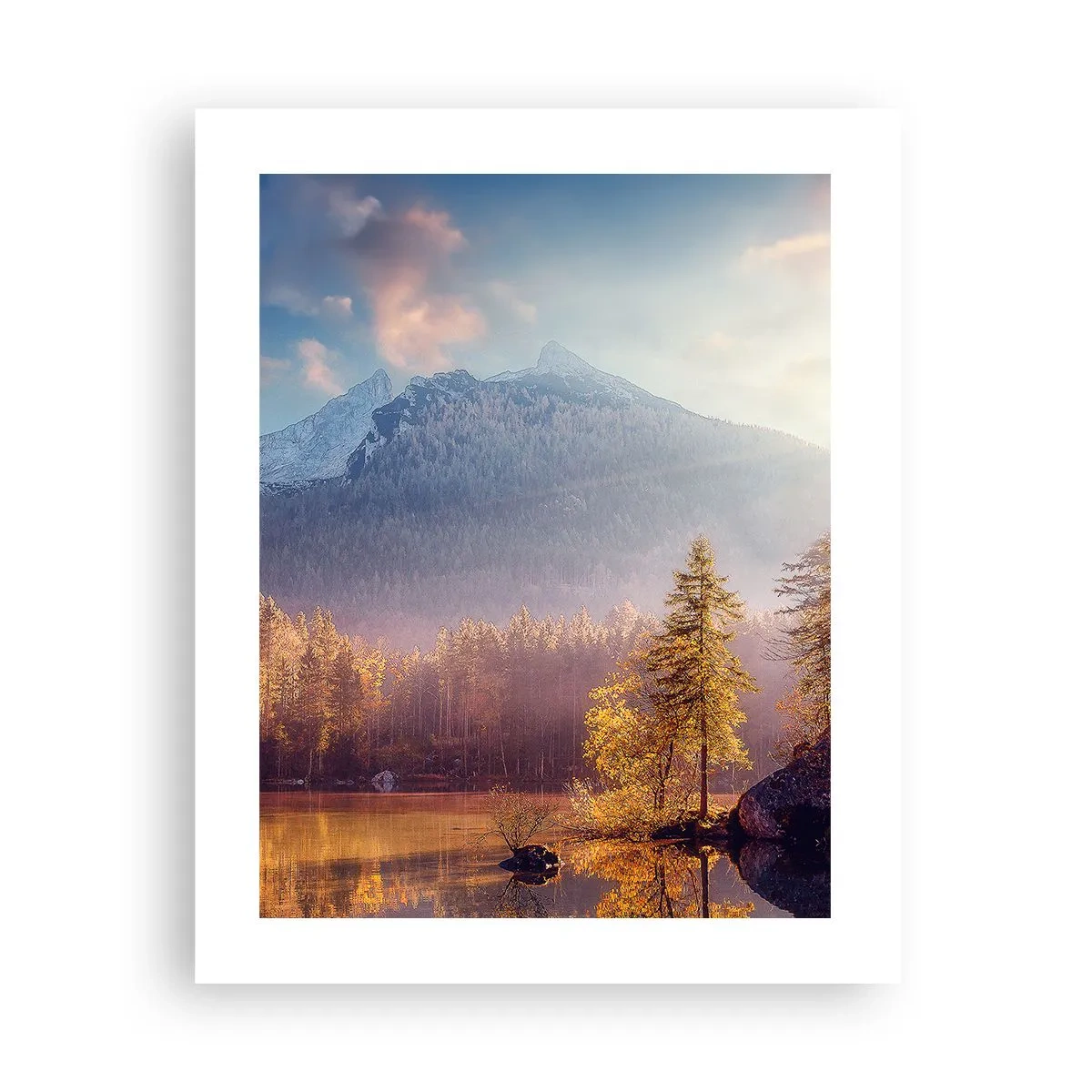 Poster - In bergen en dalen - 40x50 cm