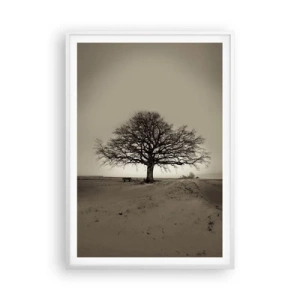 Poster in een witte lijst - Van hier tot in de eeuwigheid - 70x100 cm