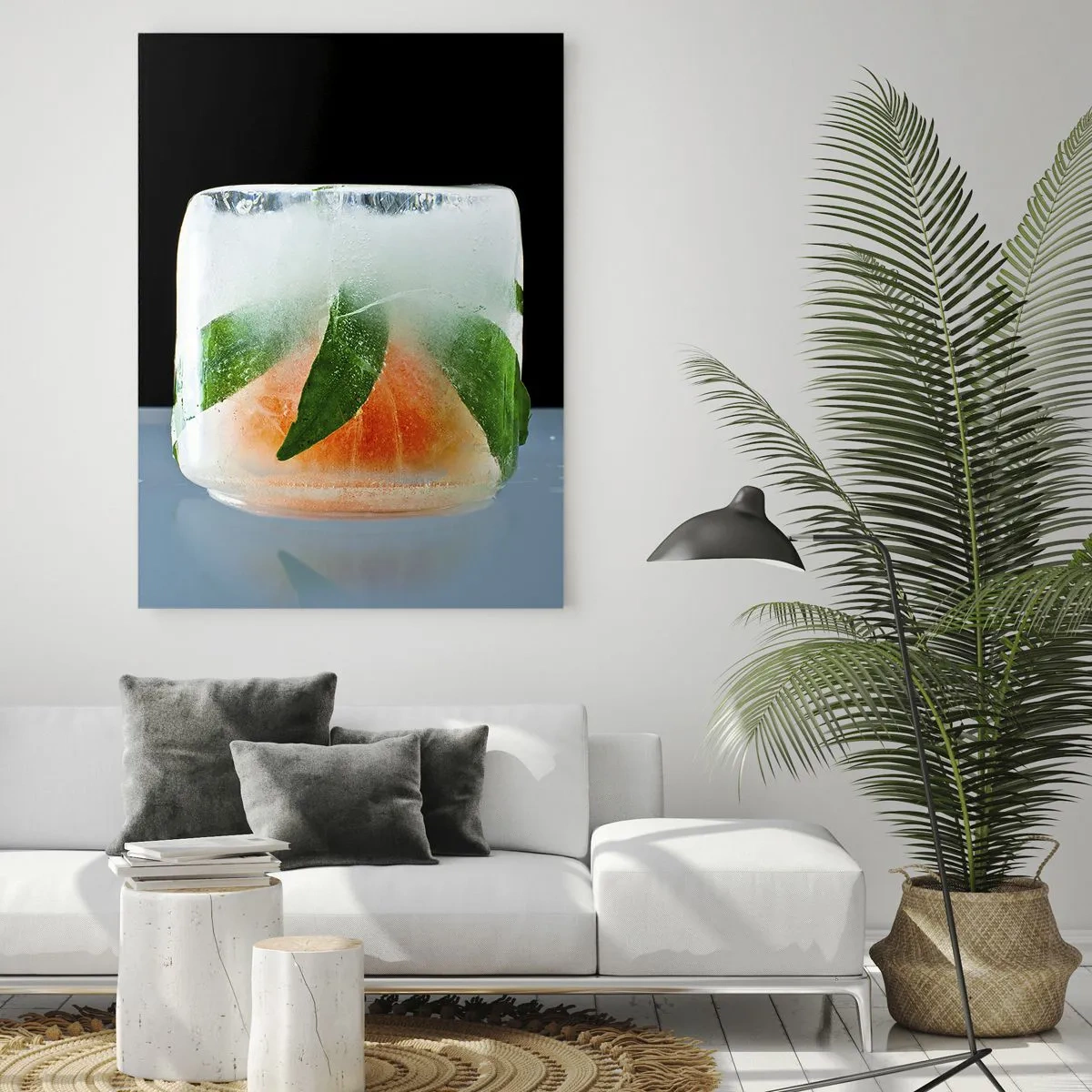 Schilderen op glas - Fris en koel - 50x70 cm