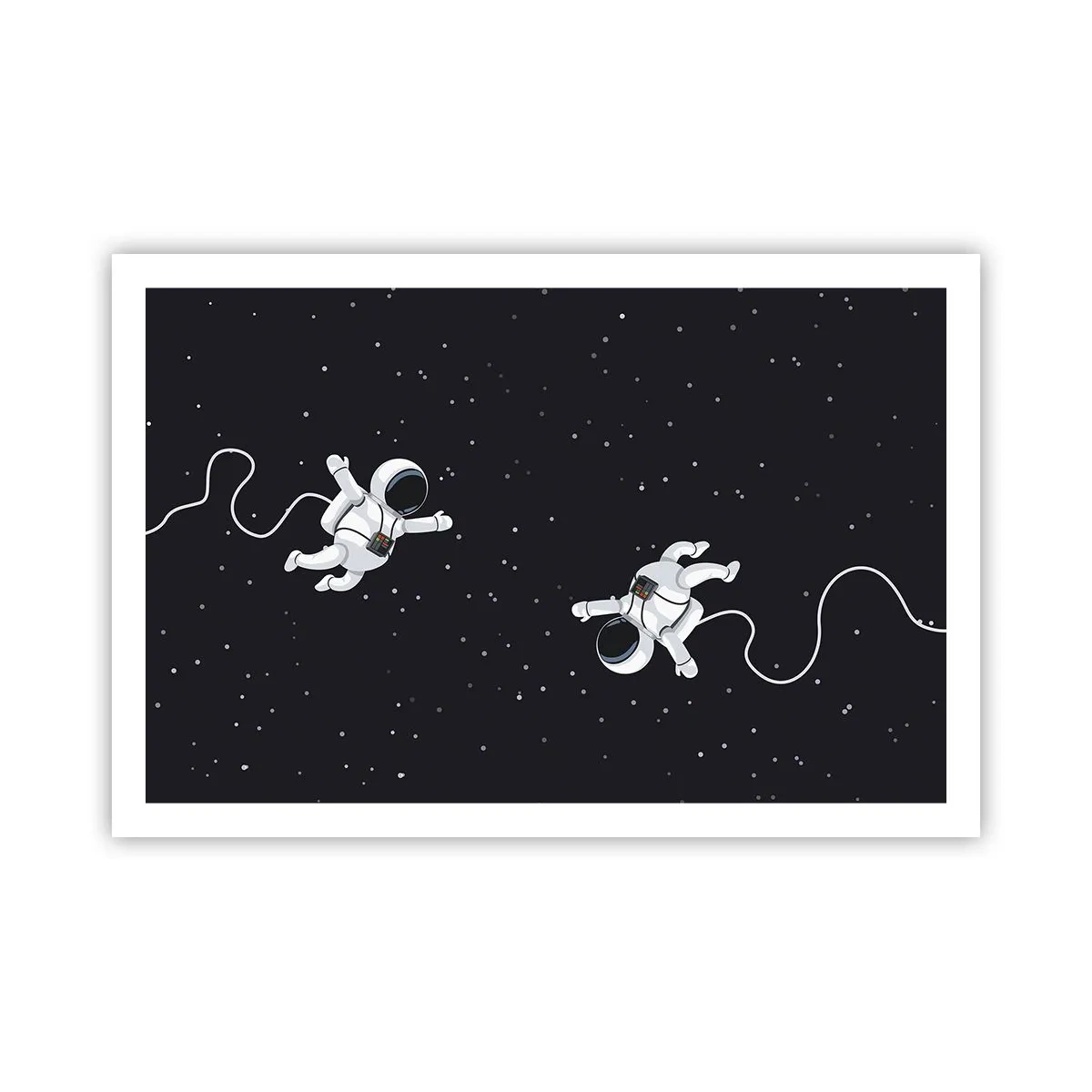 Poster - Kosmische dans - 91x61 cm