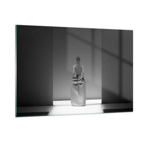 Schilderen op glas - Verfijnde eenvoud - 120x80 cm
