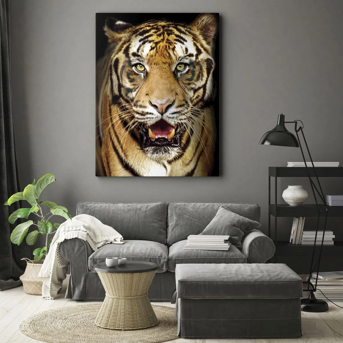 Schilderen op canvas - Wildheid in het hart - 50x70 cm