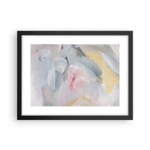 Poster in een zwarte lijst - In een pastelkleurige wereld - 40x30 cm