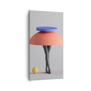 Schilderen op canvas - Surrealistische compositie - 65x120 cm