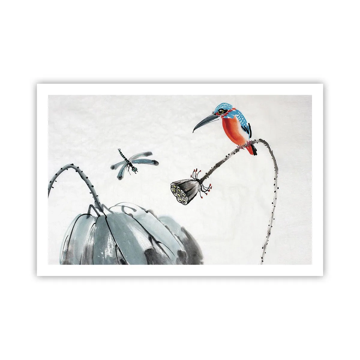 Poster - Het leven van de weide - 91x61 cm
