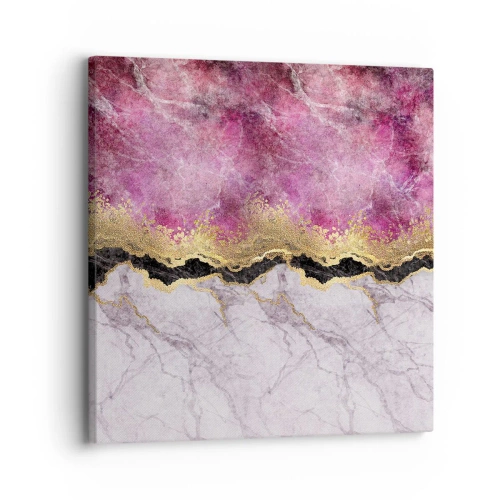 Schilderen op canvas - Op de grens - 30x30 cm