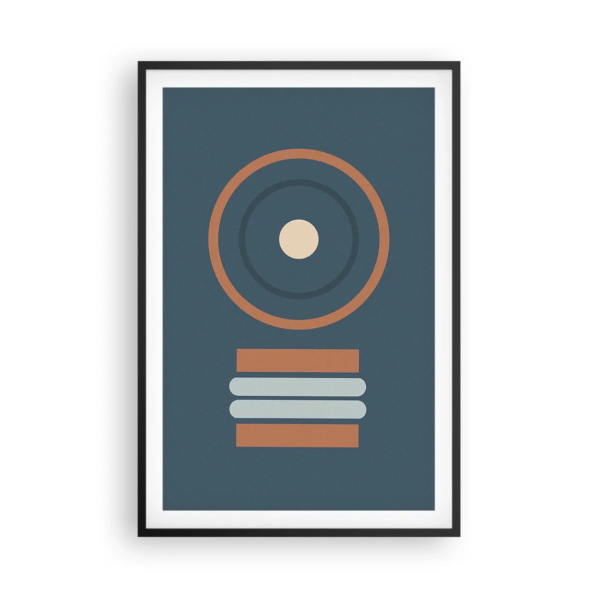 Poster in een zwarte lijst - De essentie van dingen - 61x91 cm