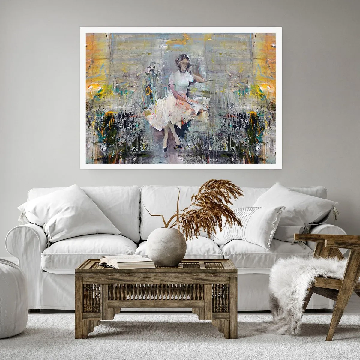 Poster - Klassiek en modern - 40x30 cm