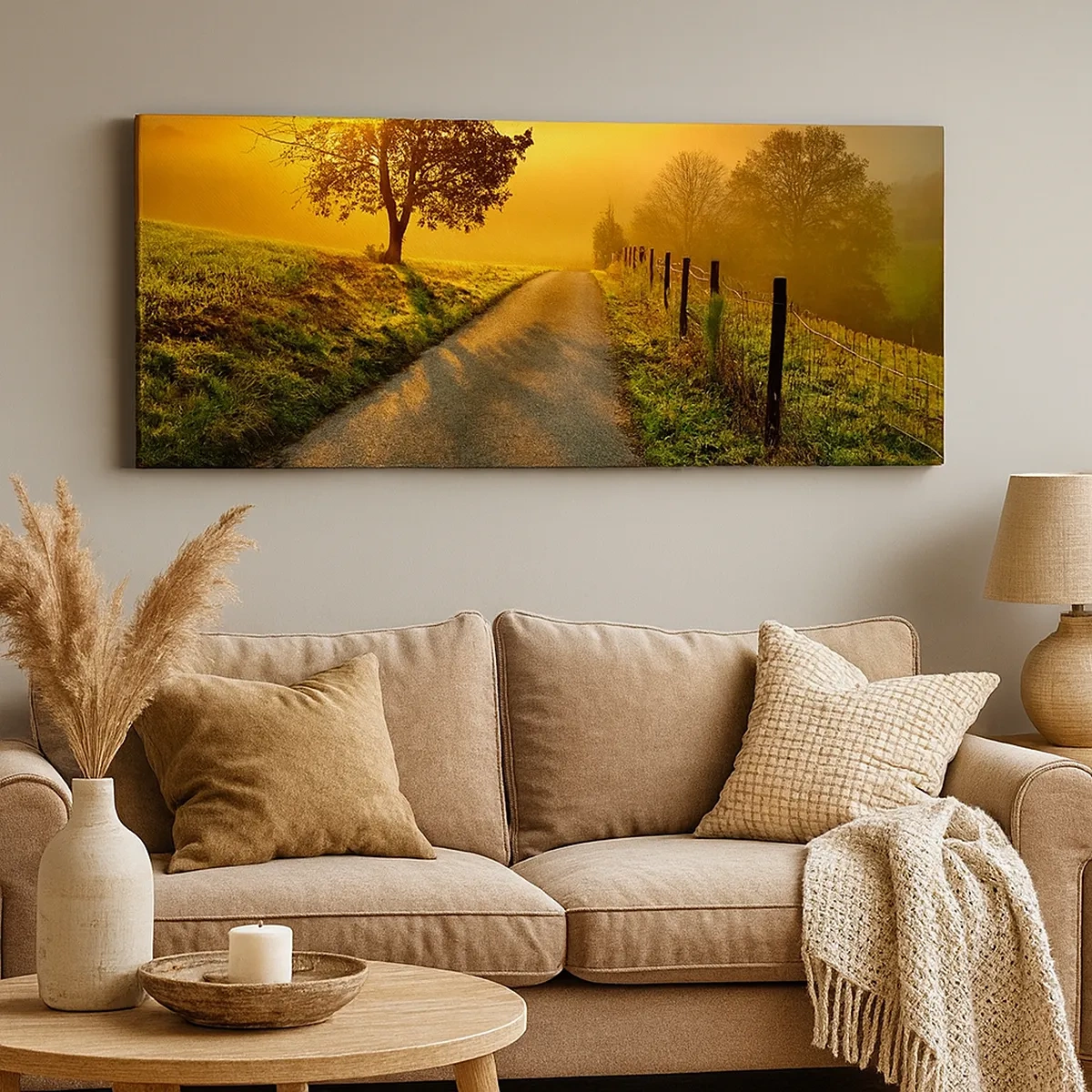 Schilderen op canvas - Honingmiddag - 30x30 cm