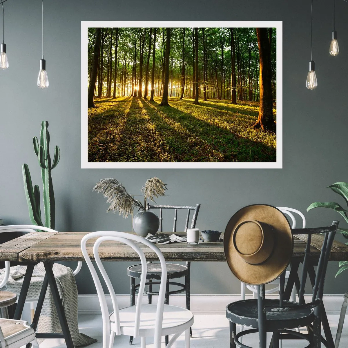 Poster - Foto van de hele lente - 70x50 cm