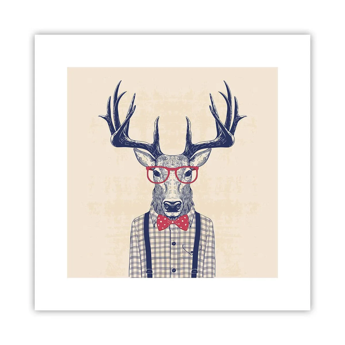 Poster - Een grappig extravaganza - 30x30 cm