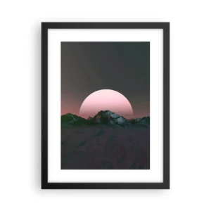 Poster in een zwarte lijst - In een naburig sterrenstelsel - 30x40 cm