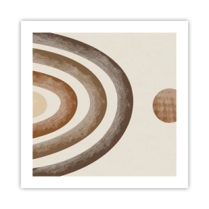 Poster - In een sterrenstelsel ver, ver weg - 50x50 cm