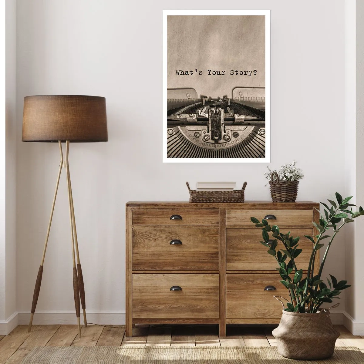 Poster - Vertel het mee - 30x40 cm