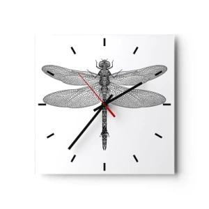 Wandklok - Klok - Precisie van de natuur - 30x30 cm