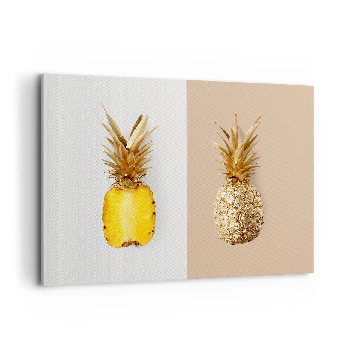 Schilderen op canvas - Ananas voor ons - 120x80 cm