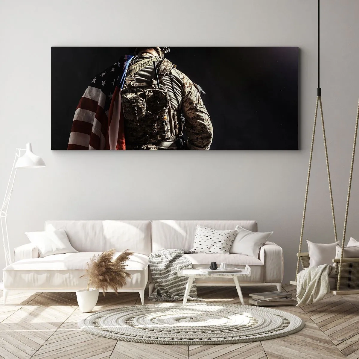 Schilderen op canvas - Dat is waarom - 120x50 cm