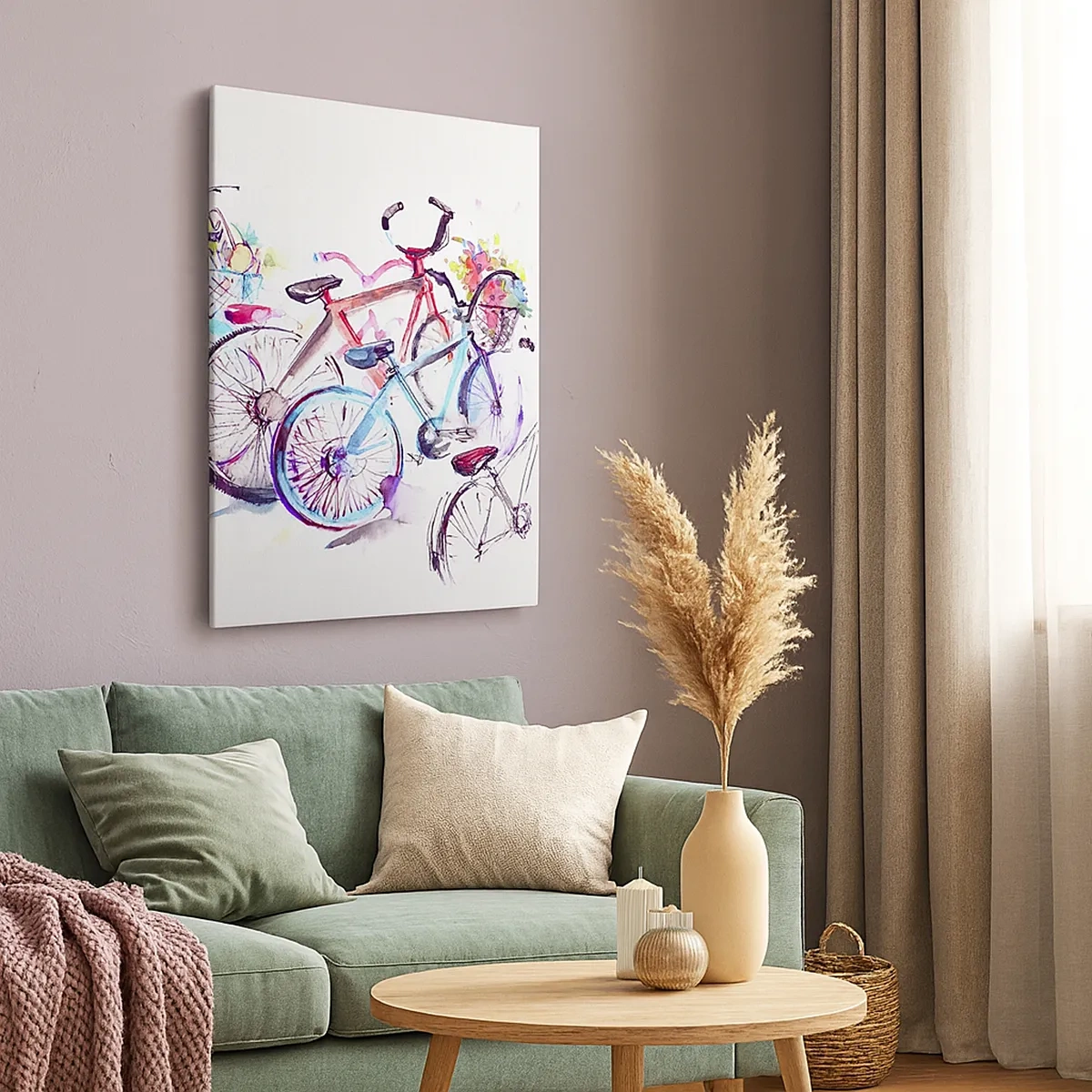 Schilderen op canvas - Congres van de Antymoto-club - 50x70 cm