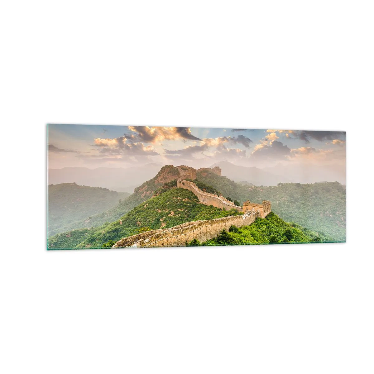 Schilderen op glas - Eeuwige grootheid - 140x50 cm