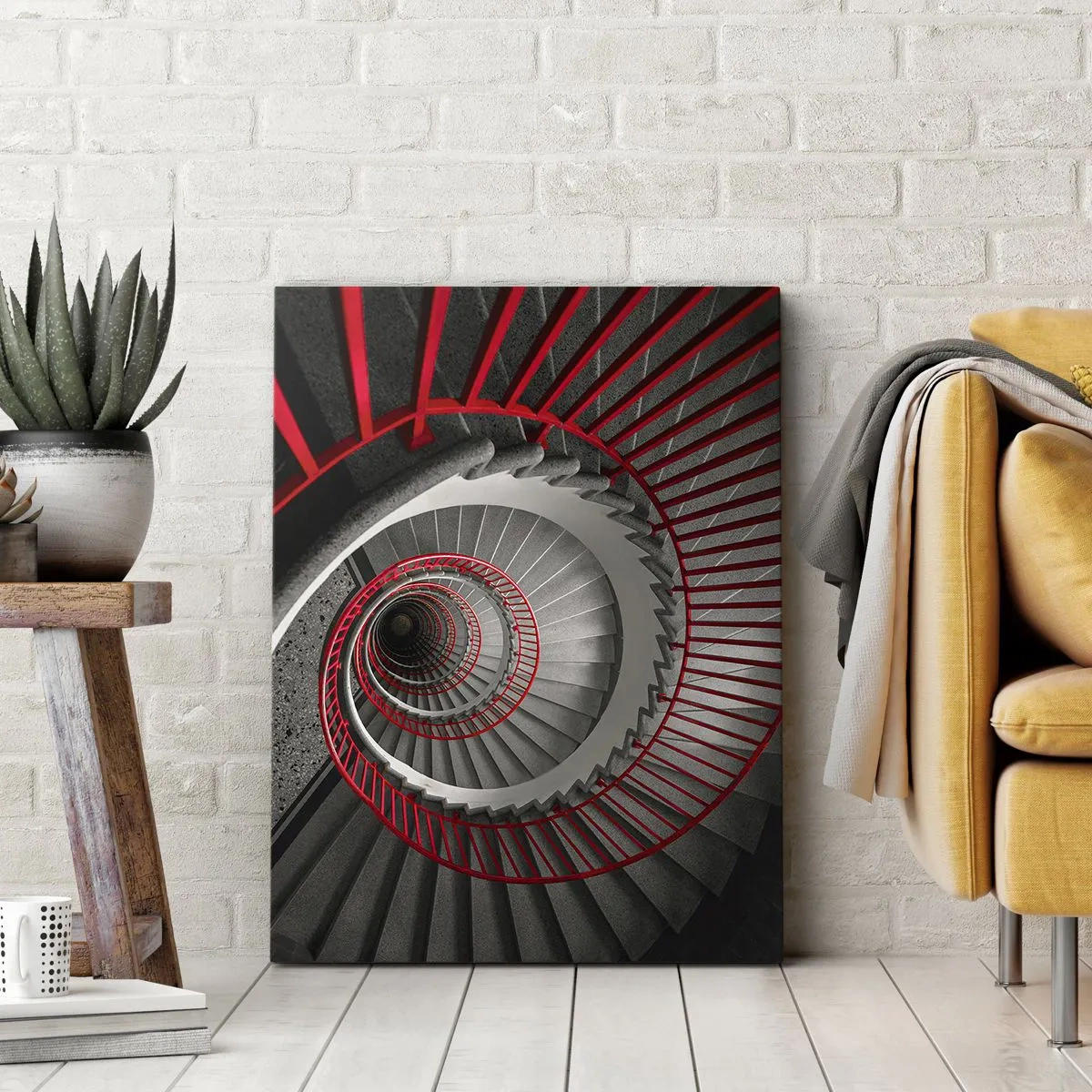 Schilderen op canvas - Architectuur plezier - 50x70 cm