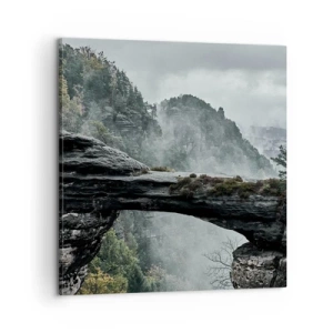 Schilderen op canvas - Het avontuur gaat beginnen - 60x60 cm