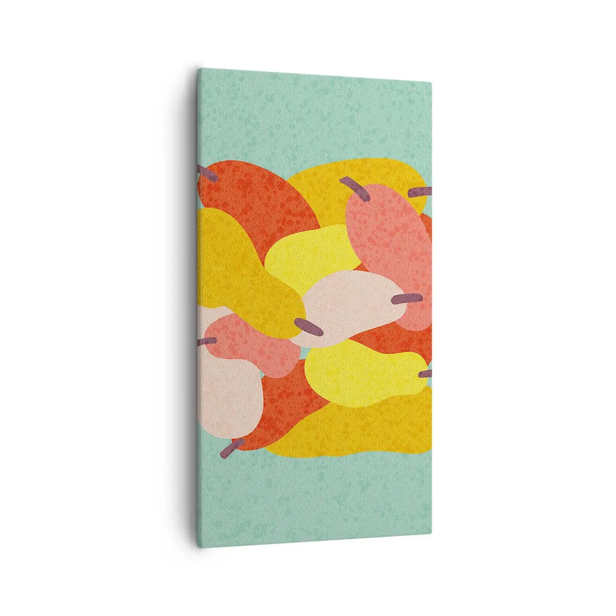 Schilderen op canvas - Probeer de zomerzon - 55x100 cm