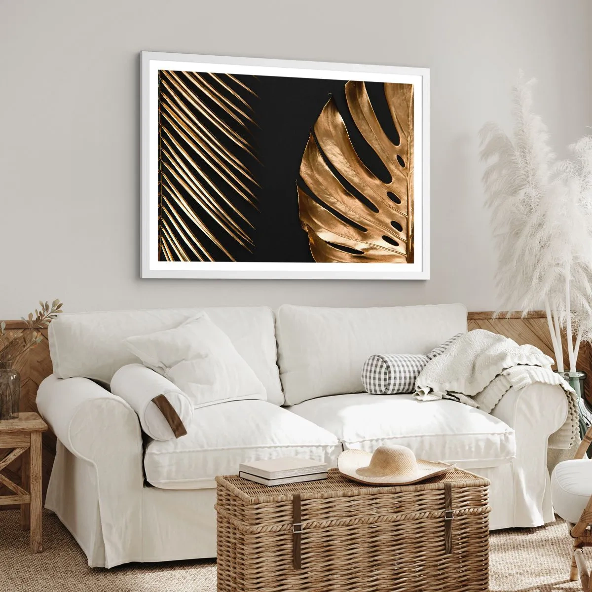 Poster in een witte lijst - Anders en net zo duur - 40x30 cm