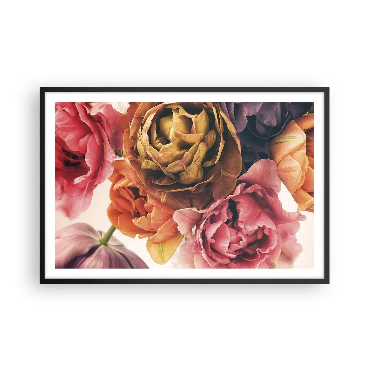 Poster in een zwarte lijst - Een viering van het leven - 91x61 cm