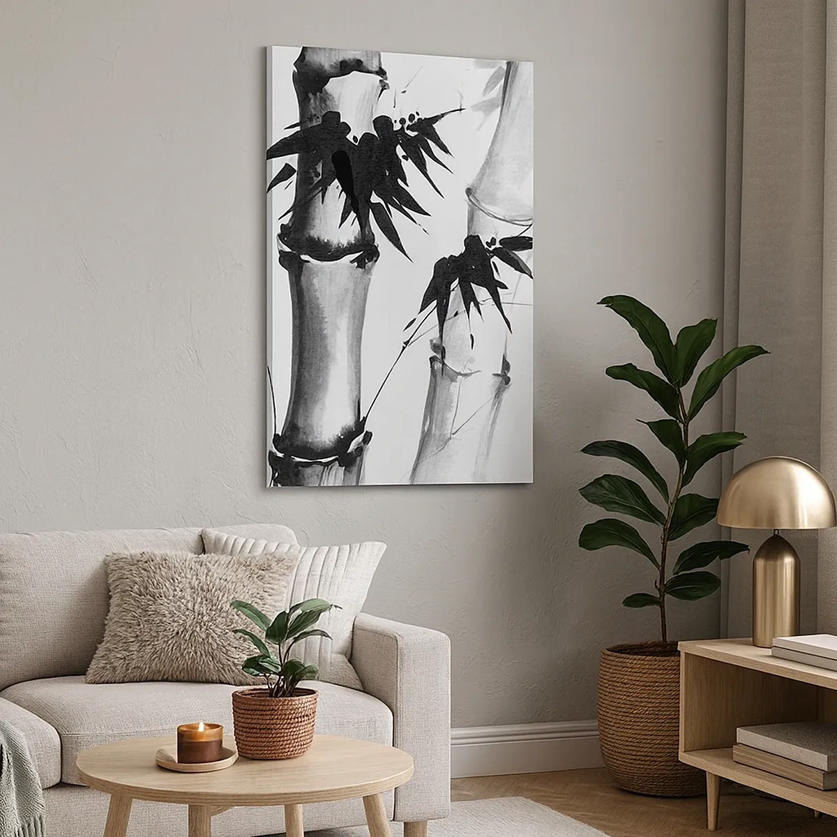 Schilderen op canvas - Close-up op het oosten - 50x70 cm