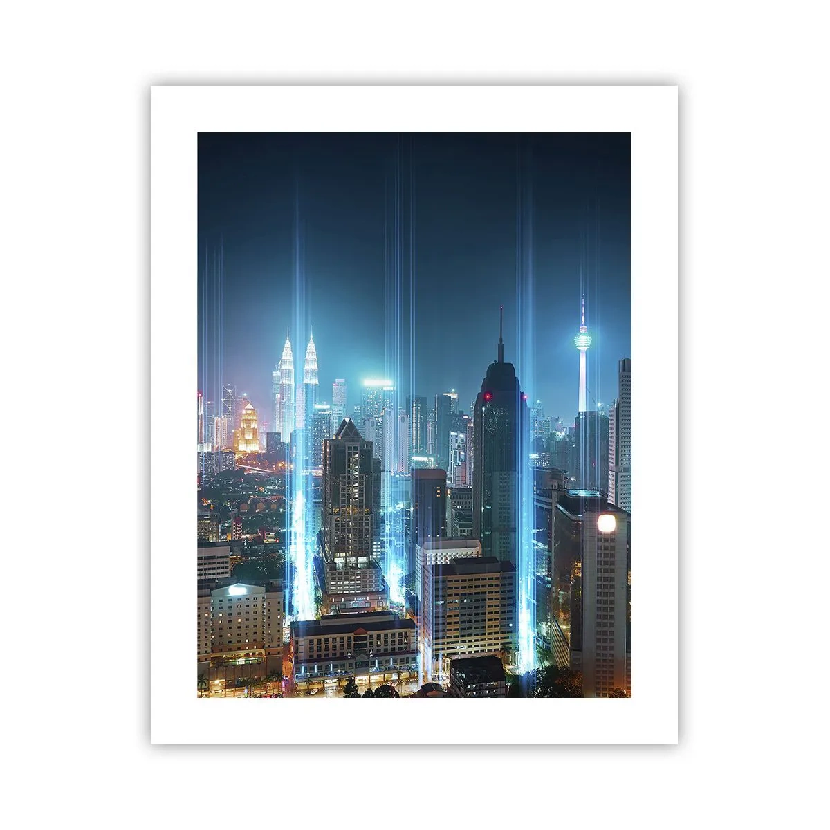 Poster - Op z'n Berlijns naar de hemel - 40x50 cm