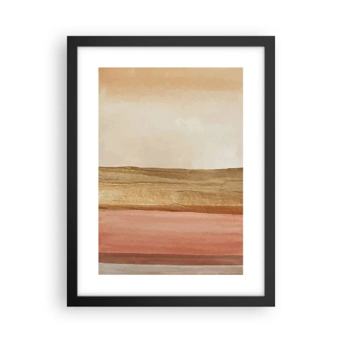 Poster in een zwarte lijst - Verticale compositie - 30x40 cm