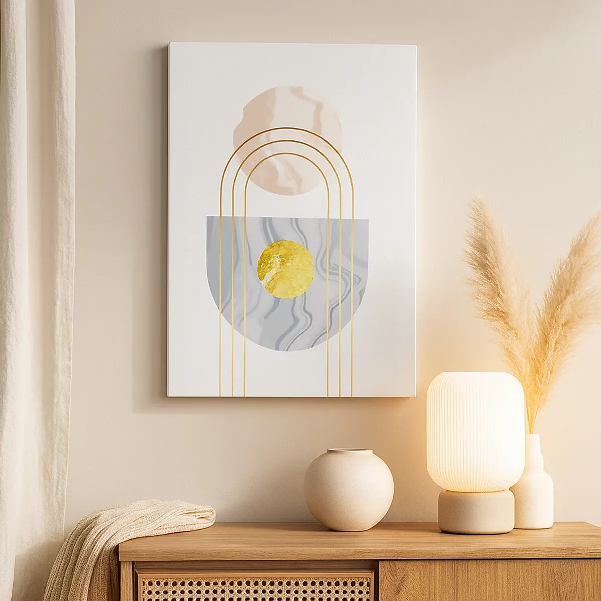 Schilderen op canvas - Helderheid en schittering - 50x70 cm