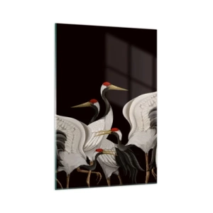 Schilderen op glas - Vogel spullen - 70x100 cm