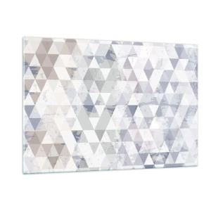 Schilderen op glas - In ritme op drie - 120x80 cm