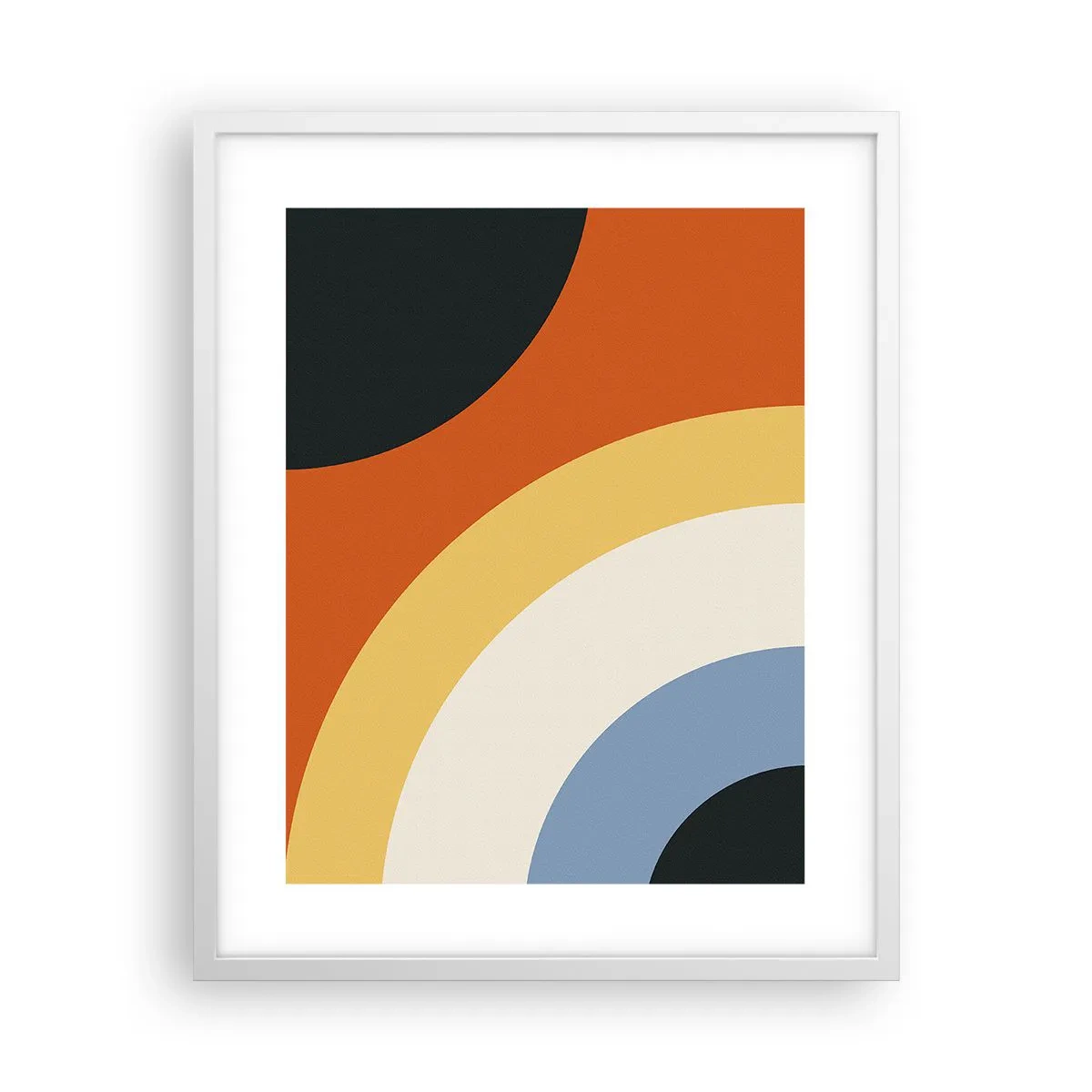 Poster in een witte lijst - Naar mezelf toe - 40x50 cm