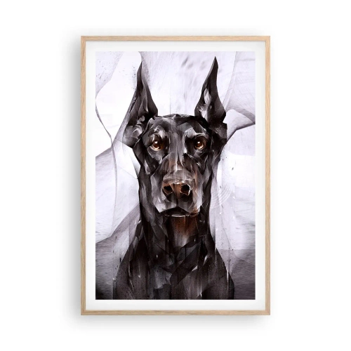 Een poster in een licht eiken lijst - Hooggeboren - 61x91 cm