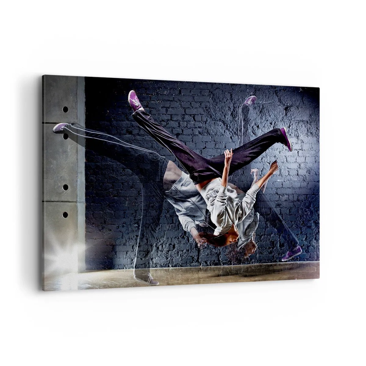 Schilderen op canvas - Straatster - 120x80 cm