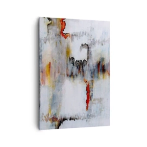 Schilderen op canvas - Een stok op het water - 50x70 cm