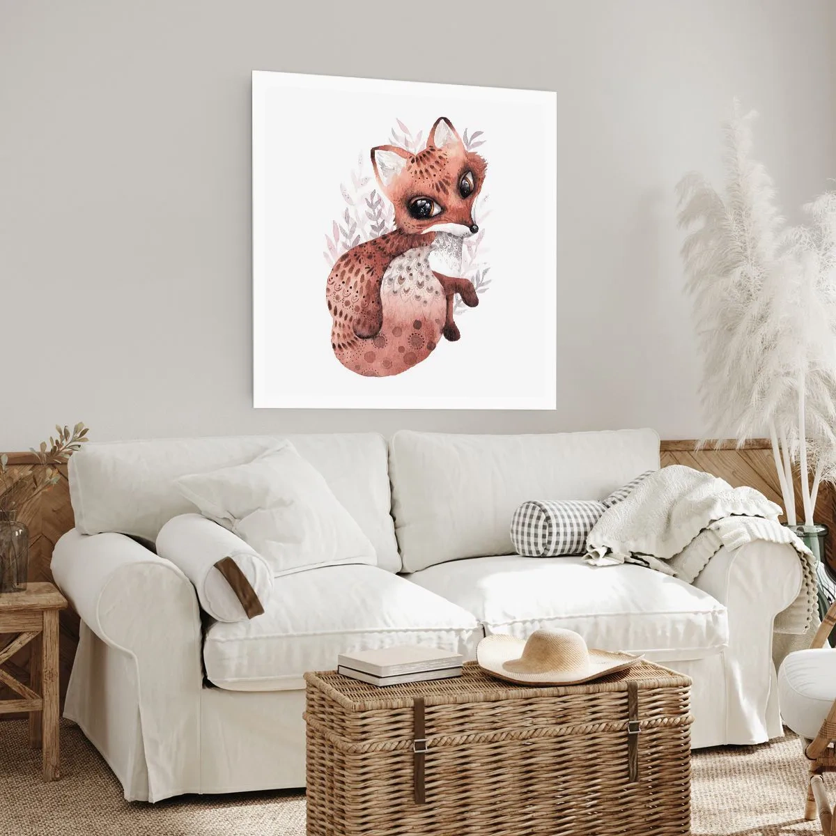 Poster - Houd er gewoon van - 50x50 cm