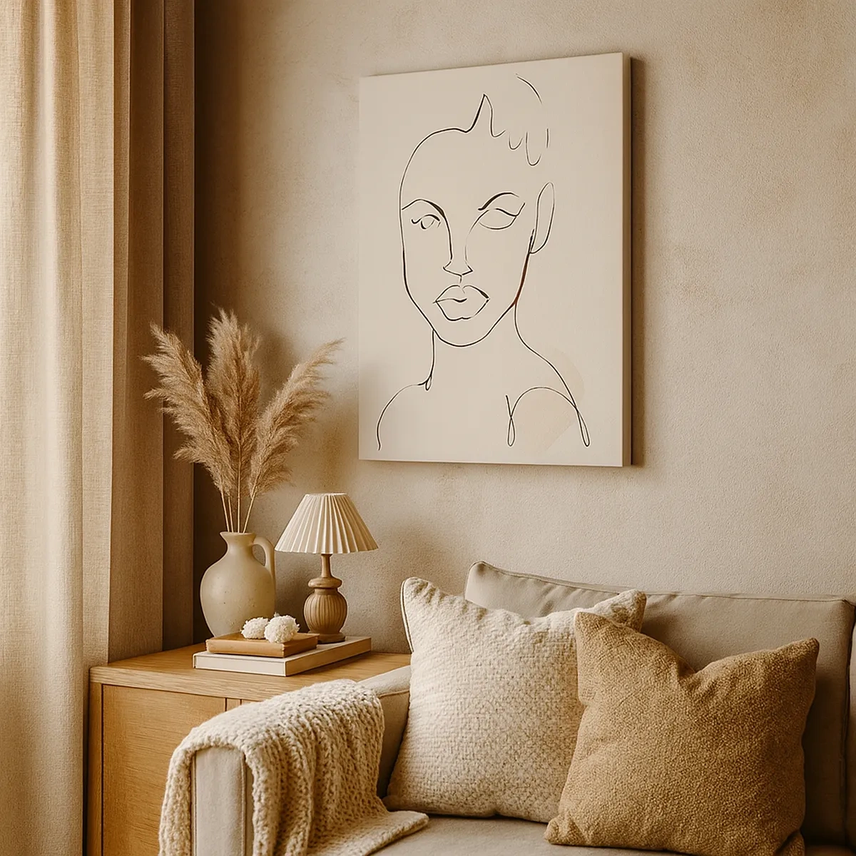 Schilderen op canvas - Een overzicht van sensualiteit - 50x70 cm