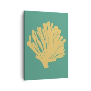 Schilderen op canvas - Onderwater bosstruik - 50x70 cm