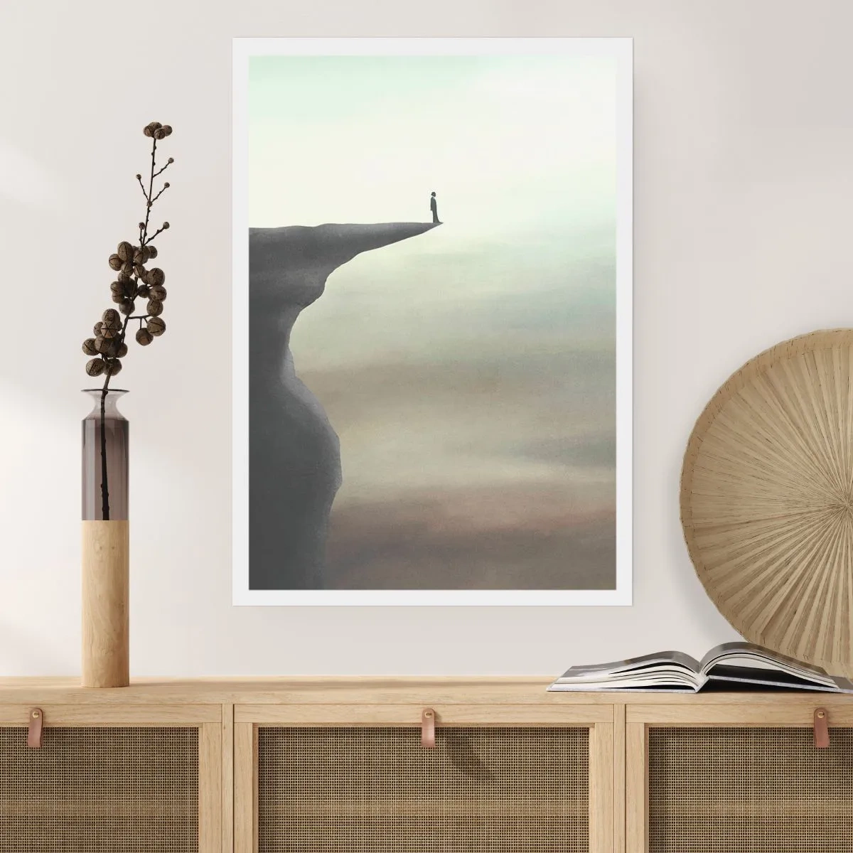 Poster - Omhoog, natuurlijk! - 30x40 cm