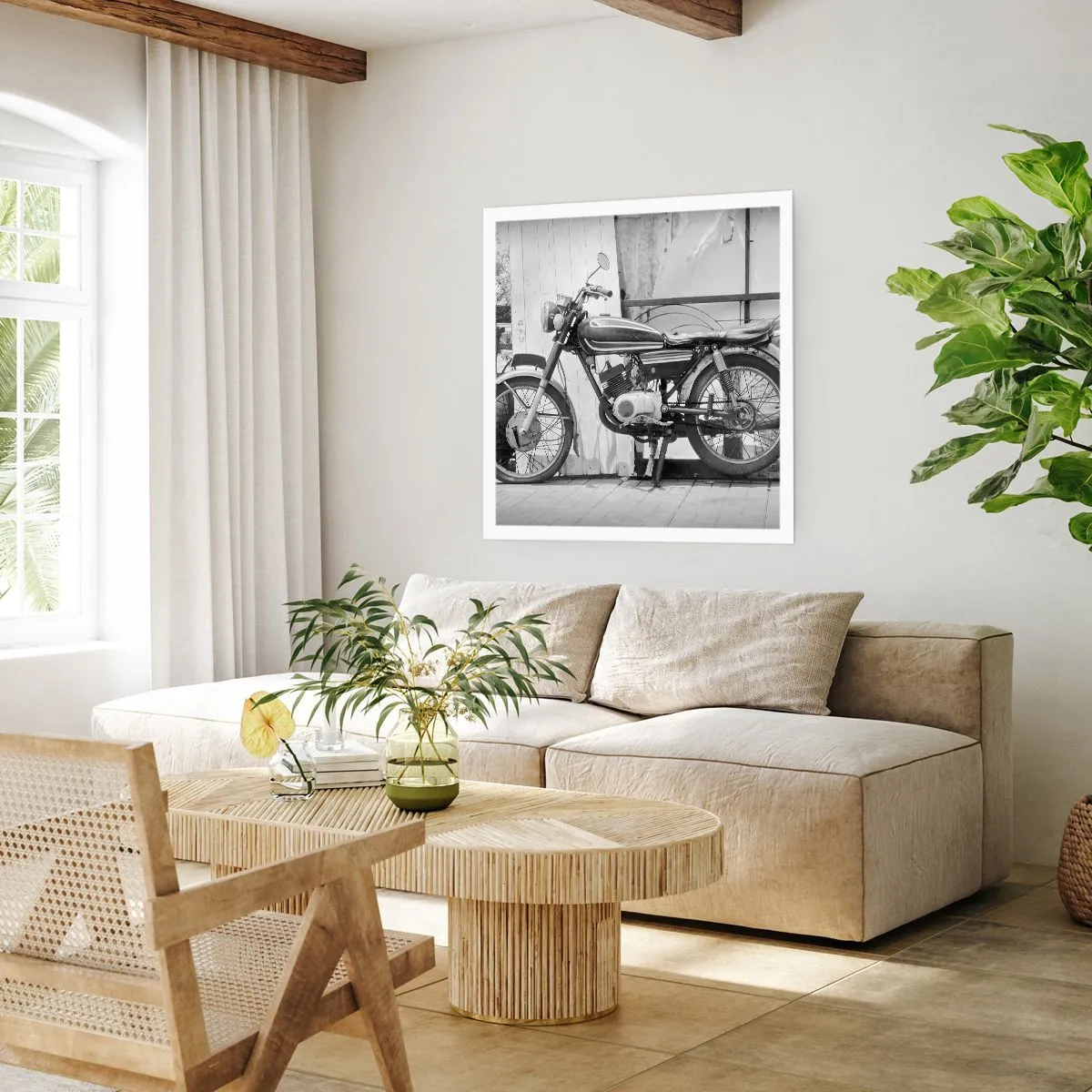 Poster - Klassiek boven alles - 50x50 cm