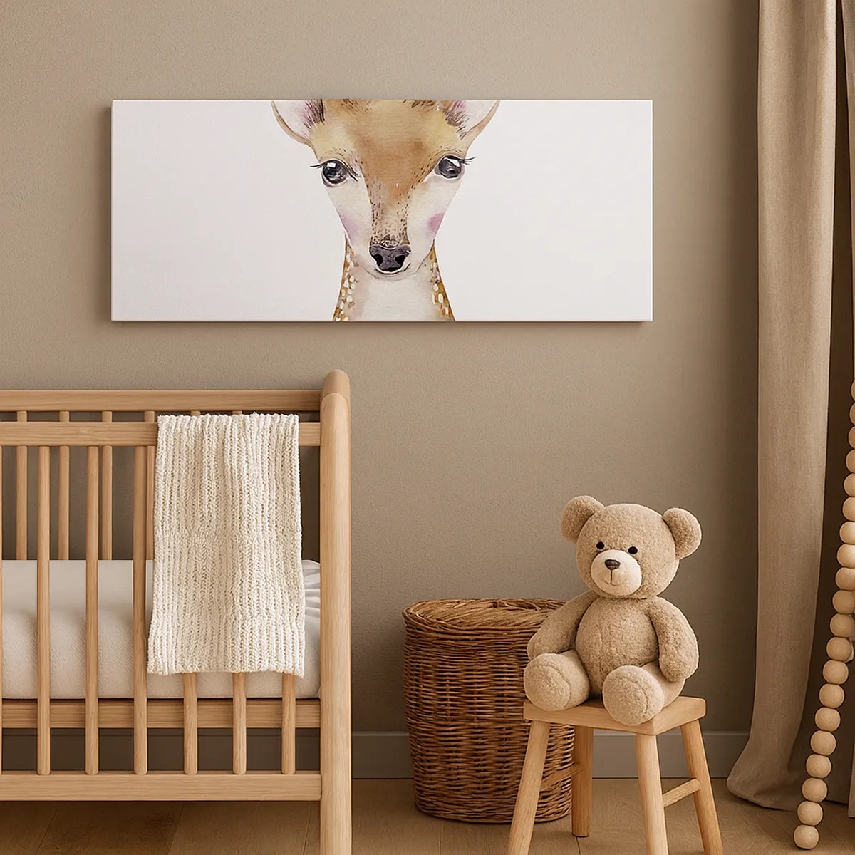 Schilderen op canvas - De aard van onschuld - 30x30 cm