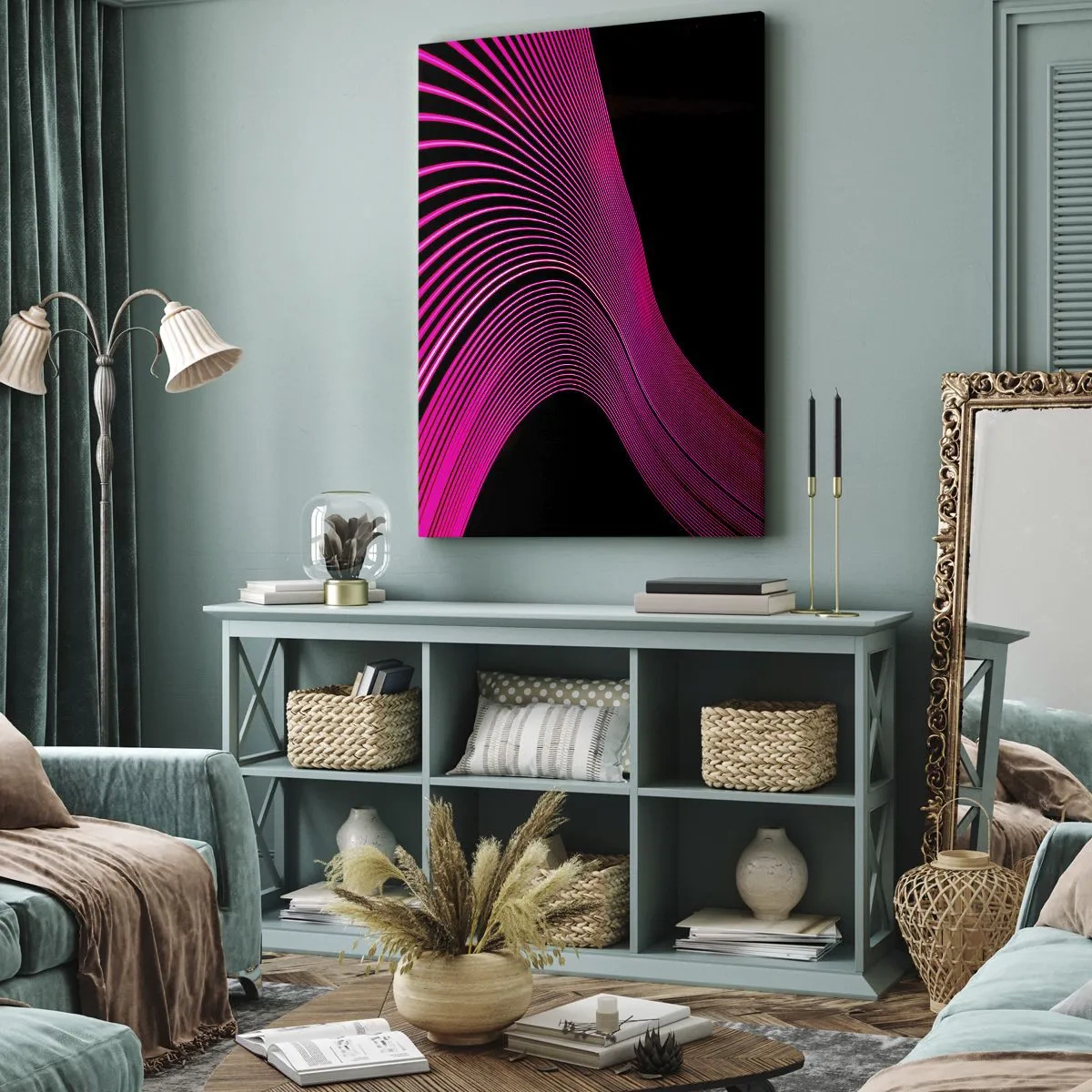 Schilderen op canvas - Avenue van licht - 50x70 cm