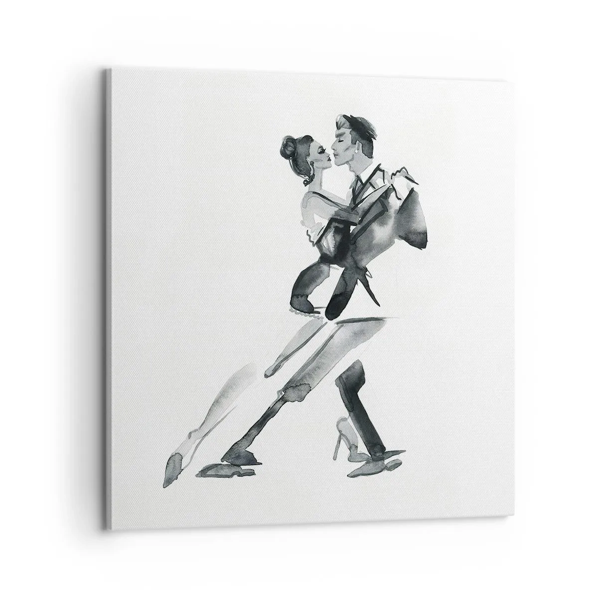 Schilderen op canvas - In één slag - 60x60 cm