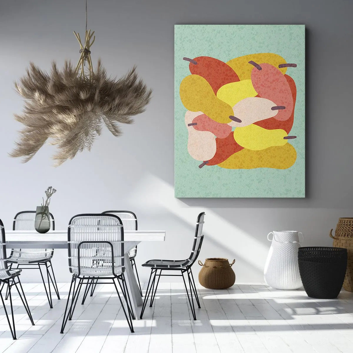 Schilderen op canvas - Probeer de zomerzon - 50x70 cm